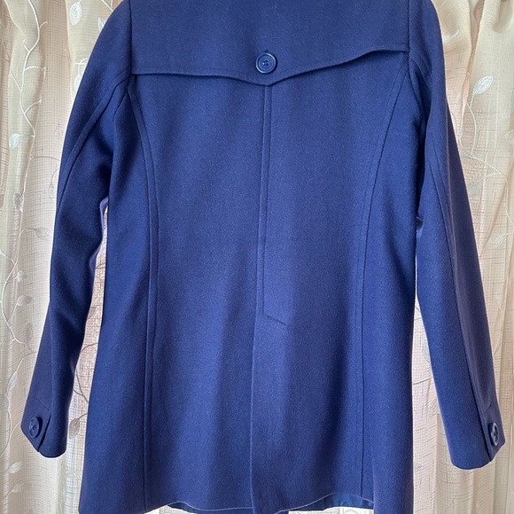 NY&Co cobalt blue peacoat - Picture 5 of 9